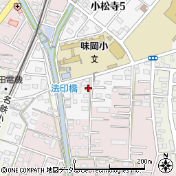 愛知県小牧市小松寺410周辺の地図