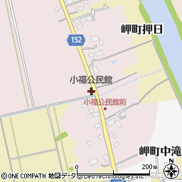 小福公民館周辺の地図