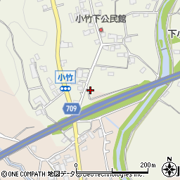 神奈川県小田原市小竹365周辺の地図