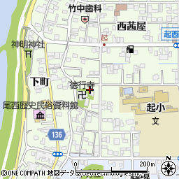 愛知県一宮市起用水東周辺の地図