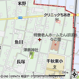 愛知県一宮市千秋町加納馬場松下75周辺の地図