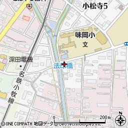 舟橋商店周辺の地図