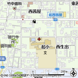 愛知県一宮市起西生出33周辺の地図