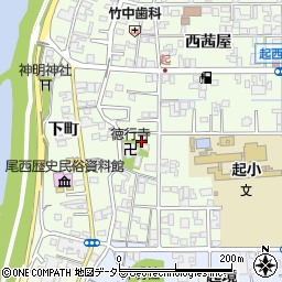 愛知県一宮市起（用水東）周辺の地図
