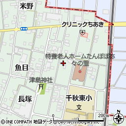 愛知県一宮市千秋町加納馬場松下69周辺の地図