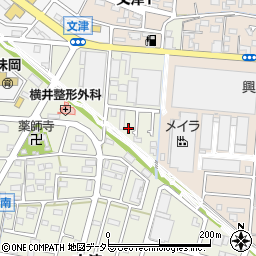 愛知県小牧市文津991周辺の地図