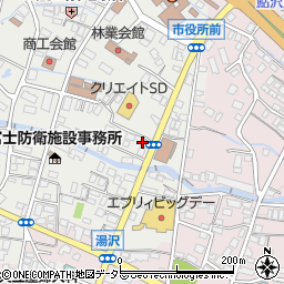 藍澤證券株式会社　御殿場支店周辺の地図