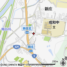 京都府福知山市新庄583-2周辺の地図