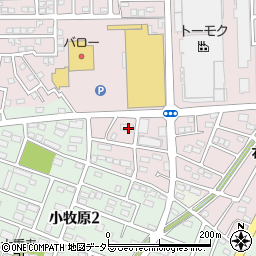 愛知県小牧市岩崎838周辺の地図