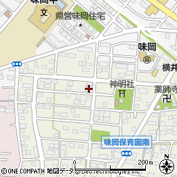 愛知県小牧市文津40周辺の地図