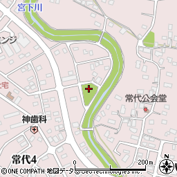 迎田公園周辺の地図