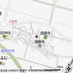 滋賀県高島市永田895-1周辺の地図