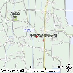 静岡県富士宮市半野383周辺の地図