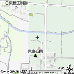 京都府綾部市井倉町下恵福田周辺の地図