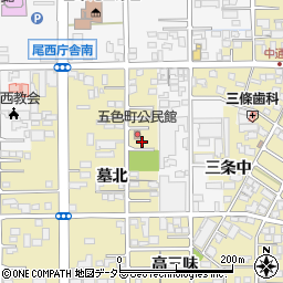 愛知県一宮市三条墓北89周辺の地図