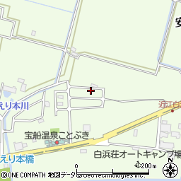 滋賀県高島市安曇川町下小川2063周辺の地図