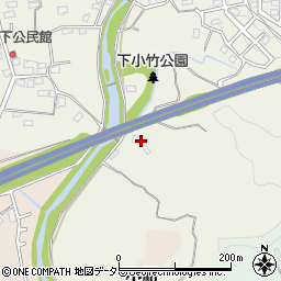 神奈川県小田原市小竹392周辺の地図
