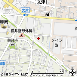 愛知県小牧市文津992周辺の地図