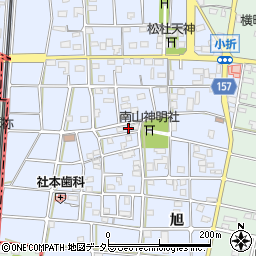 愛知県江南市田代町南出205周辺の地図