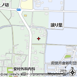 京都府綾部市井倉町（日渡り）周辺の地図