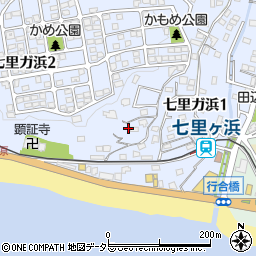 神奈川県鎌倉市七里ガ浜1丁目6周辺の地図