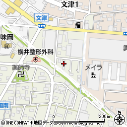 春日井スクリーン印刷株式会社周辺の地図