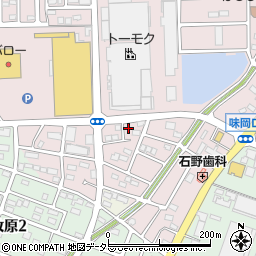 愛知県小牧市岩崎764-1周辺の地図