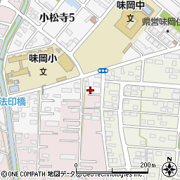 愛知県小牧市小松寺392周辺の地図