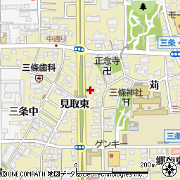 愛知県一宮市三条苅30周辺の地図