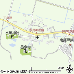滋賀県高島市拝戸243周辺の地図