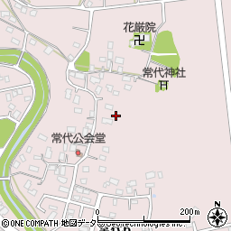 千葉県君津市常代周辺の地図