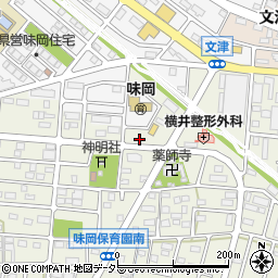 愛知県小牧市文津810周辺の地図