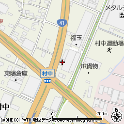 愛知県小牧市村中1258周辺の地図