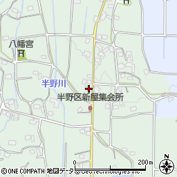 静岡県富士宮市半野206周辺の地図