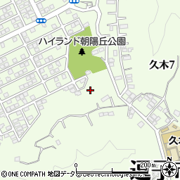 久木若草児童公園周辺の地図