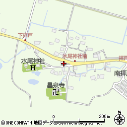 滋賀県高島市拝戸276周辺の地図