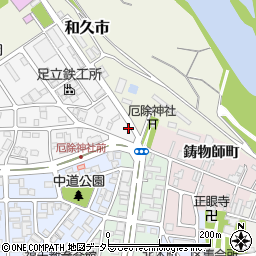 福知山市料理飲食業連合会周辺の地図