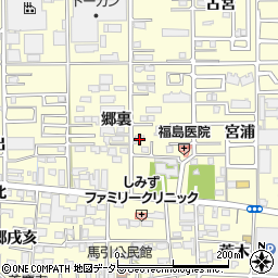 愛知県一宮市大和町馬引郷裏48周辺の地図