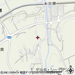 島根県雲南市木次町山方789周辺の地図