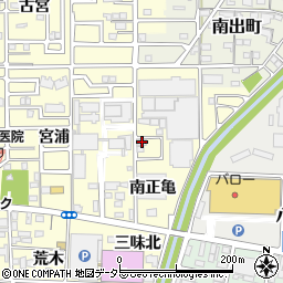 愛知県一宮市大和町馬引南正亀周辺の地図
