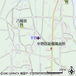 静岡県富士宮市半野382-1周辺の地図