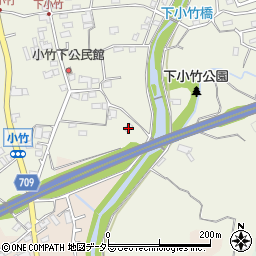 神奈川県小田原市小竹378周辺の地図