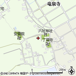 岐阜県養老郡養老町竜泉寺214周辺の地図