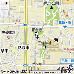 愛知県一宮市三条苅23周辺の地図