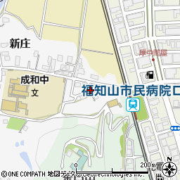 新庄集会所周辺の地図