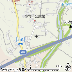 神奈川県小田原市小竹361周辺の地図