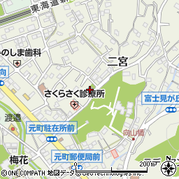 元町北防災コミュニティーセンター周辺の地図