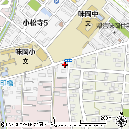愛知県小牧市小松寺389-1周辺の地図
