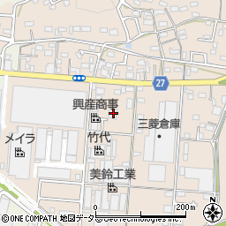 愛知県小牧市本庄164周辺の地図