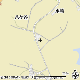 京都府綾部市下八田町胡麻迫周辺の地図